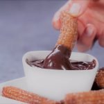 巧克力蘸酱油条